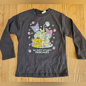 Zara My Melody, Kuromi, & Pompompurin Tee 6-7Y